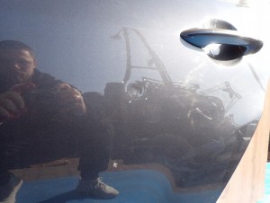 KIA VENGA 09- DRZWI TYLNE LEWE BE 8/12 MINIATURA