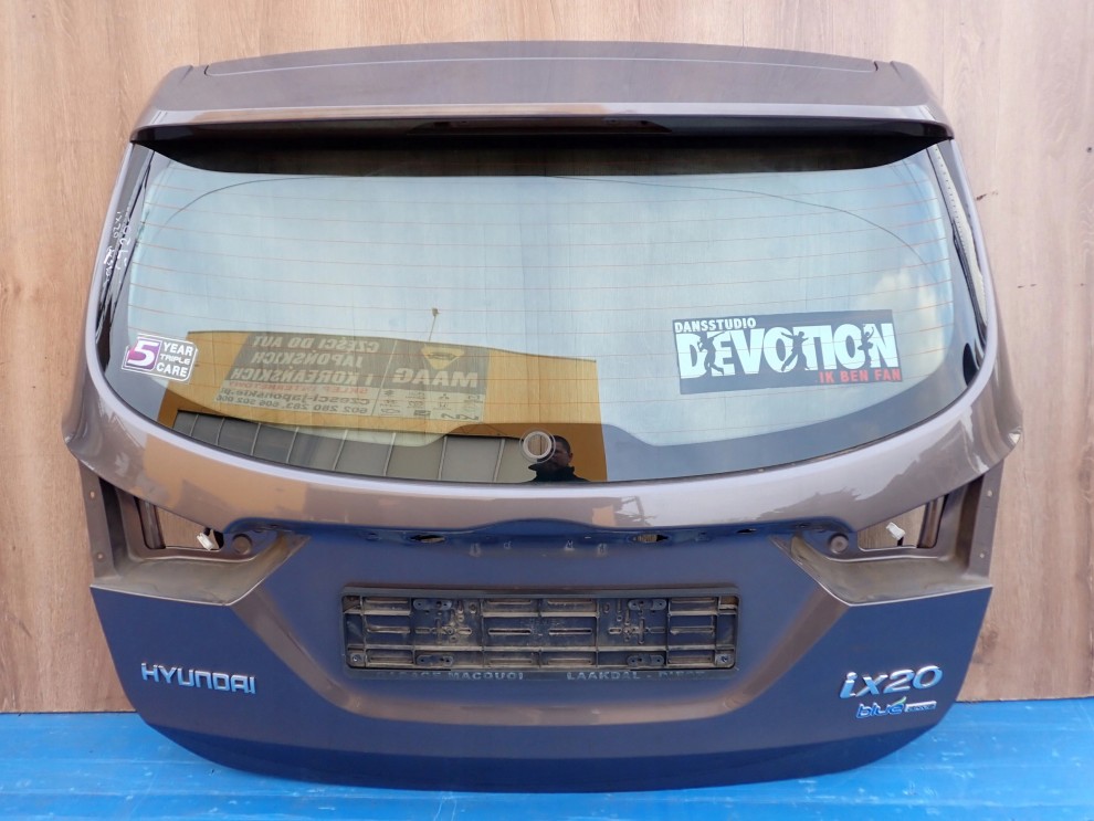 HYUNDAI IX20 HB 09- KLAPA BAGAŻNIKA SZYBA TYLNA NSW 1/13
