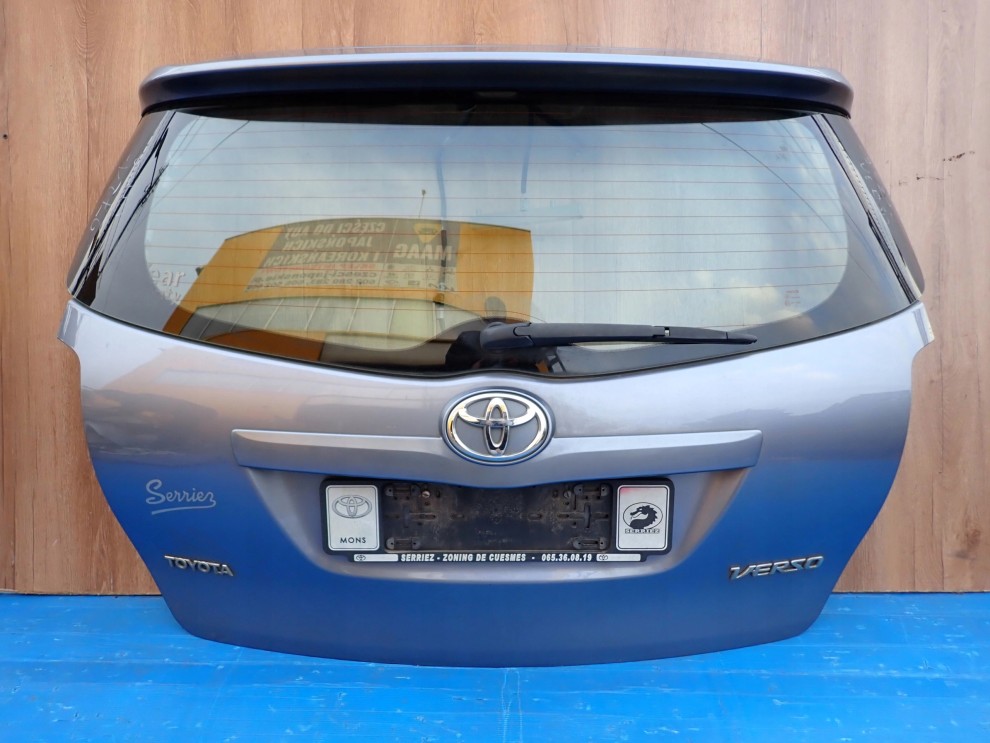 TOYOTA VERSO 09-13 KLAPA BAGAŻNIKA SZYBA TYLNA 8T4 5/15