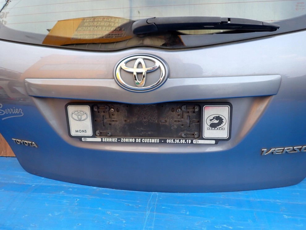 TOYOTA VERSO 09-13 KLAPA BAGAŻNIKA SZYBA TYLNA 8T4 8/15