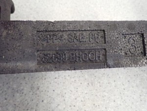 NISSAN NOTE E11 LIFT 09-12 ABSORBER ZDERZAKA PRZEDNIEGO STYROPIAN 6/8 MINIATURA