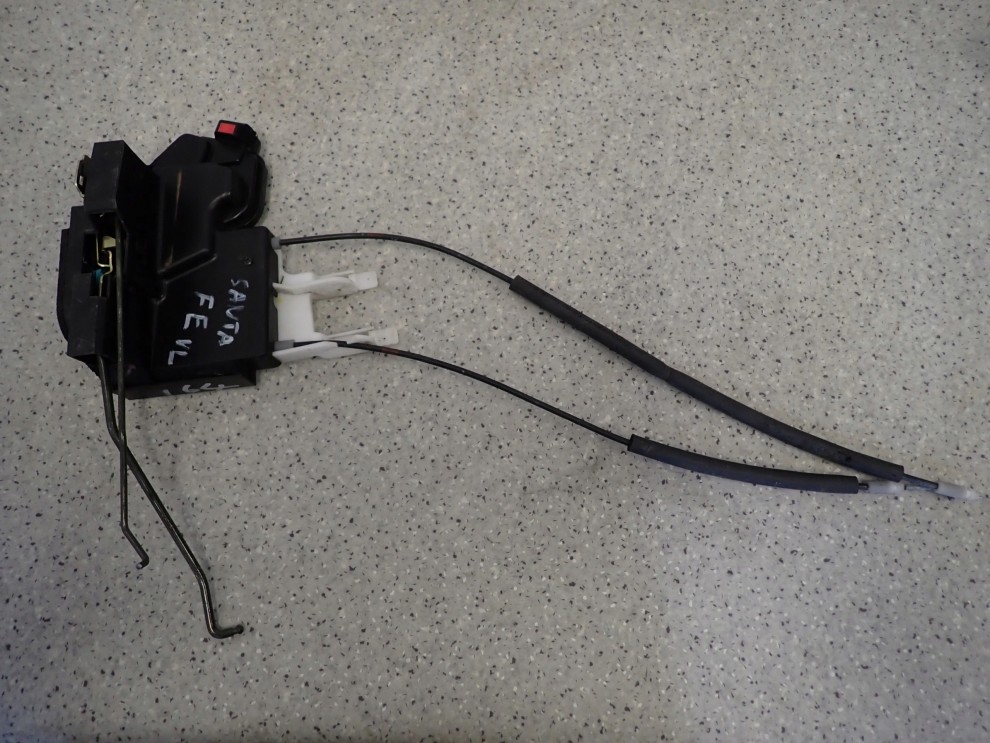 HYUNDAI SANTA FE 01- ZAMEK DRZWI PRZEDNI LEWY 1/4