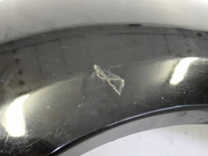 HYUNDAI TUCSON 04- LISTWA BŁOTNIKA PRZEDNIA PRAWA EB 6/11 MINIATURA