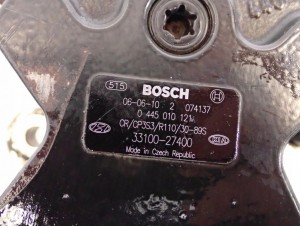 HYUNDAI TUCSON SONATA V KIA SPORTAGE 2.0 CRDI 140KM 05-09 POMPA WTRYSKOWA 6/7 MINIATURA