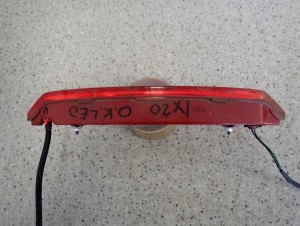 HYUNDAI IX20 HB 09- LAMPA TYLNA W KLAPĘ 3-CI STOP 7/7 MINIATURA