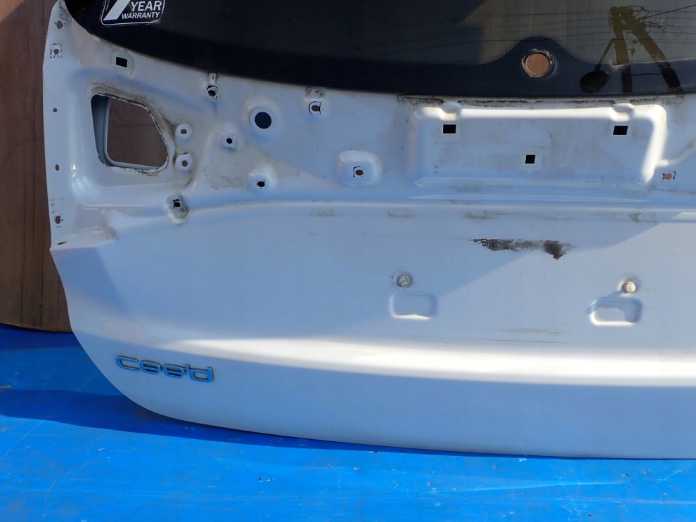 KIA CEED II KOMBI SW 12-17 KLAPA BAGAŻNIKA SZYBA TYLNA HW 10/13