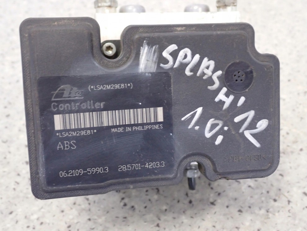 SUZUKI SPLASH 1.2i 08-14 POMPA ABS STEROWNIK 8/8