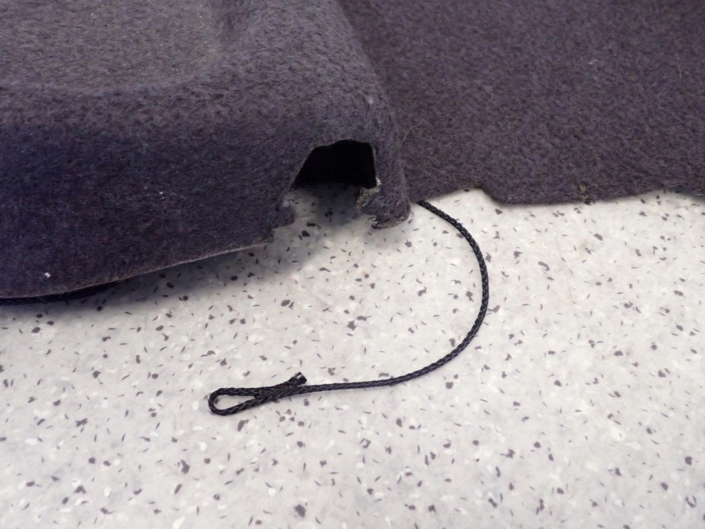 NISSAN MICRA K12 02-10 PÓŁKA TYLNA BAGAŻNIKA 8/10