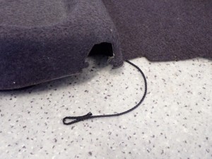 NISSAN MICRA K12 02-10 PÓŁKA TYLNA BAGAŻNIKA 8/10 MINIATURA