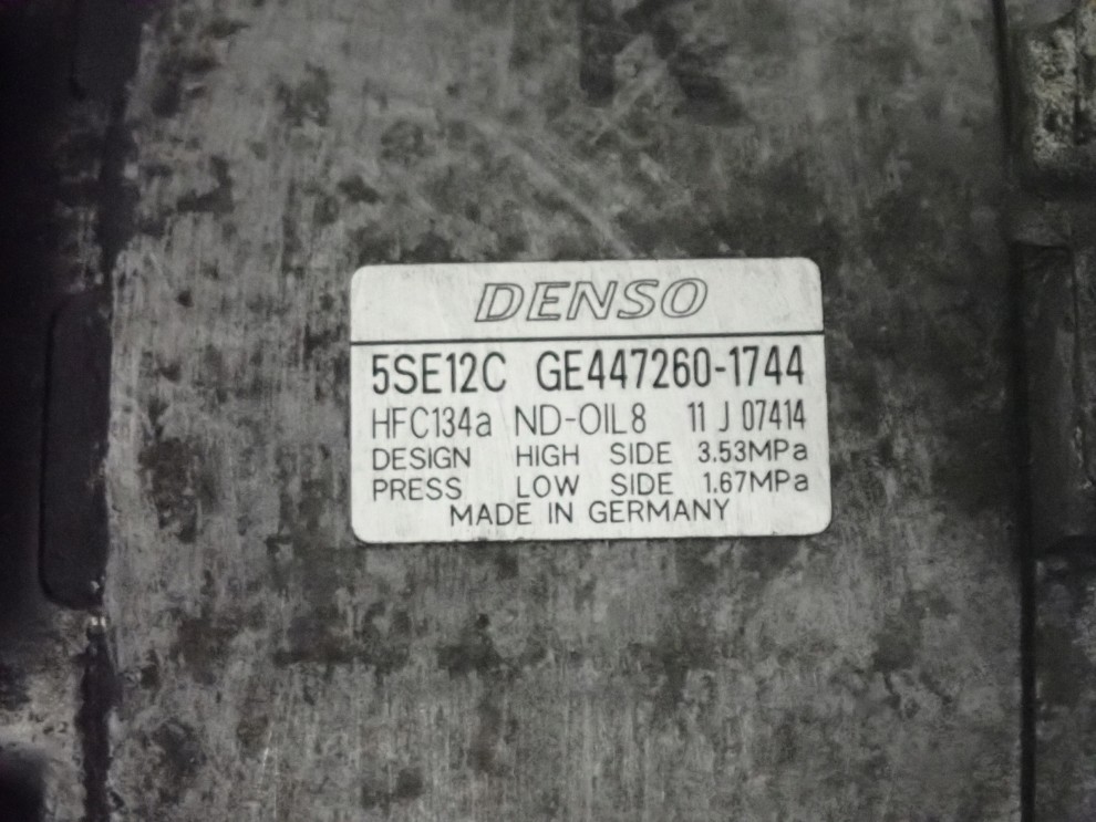 TOYOTA COROLLA VERSO 04- 2.2 D4D KOMPRESOR KLIMY D-CAT 9/10