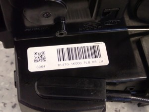 HYUNDAI IX20 HB 5D 09- ZAMEK DRZWI TYLNY LEWY 4 PIN 3/7 MINIATURA