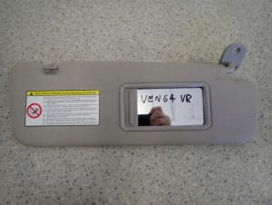 KIA VENGA 09- DASZEK PRZECIWSŁONECZNY PRAWY 2/5 MINIATURA