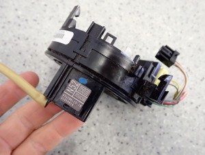 TOYOTA VERSO 09-13 PODUSZKI POWIETRZNE DESKA ROZDZIELCZA SRSY ZESTAW 7/16 MINIATURA