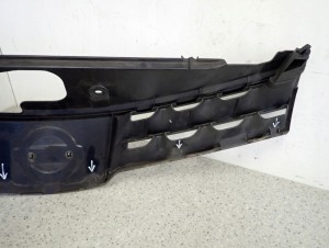 NISSAN NOTE 06-09 ATRAPA PRZEDNIA GRILL 9/9 MINIATURA