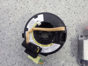 SUZUKI SWIFT MK6 05-09 PODUSZKI POWIETRZNE SRS ZESTAW 3/9 MINIATURA