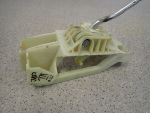 HONDA JAZZ III 08-14 LEWAREK DŹWIGNIA ZMIANY BIEGÓW 2/5 MINIATURA