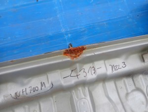 HONDA JAZZ III 08-14 PAS TYLNY NH700M 4/12 MINIATURA