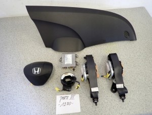 HONDA JAZZ III 08-11 PODUSZKI POWIETRZNE EUROPA ORYGINAŁ 2/13 MINIATURA