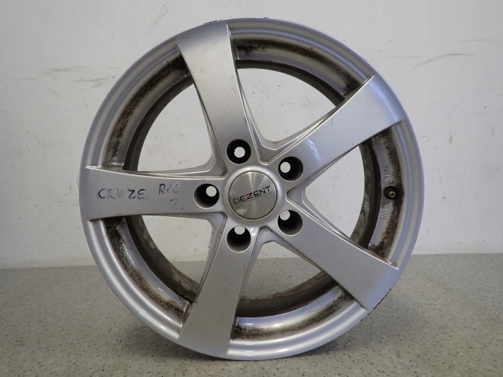FELGA ALMUNIOWA DEZENT 16X6.5J 1/5