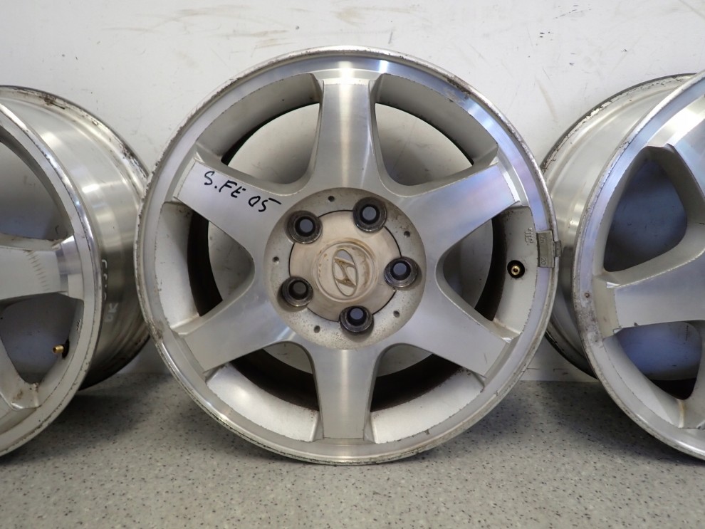HYUNDAI SANTA FE I 01-05 FELGI ALUMINIOWE ALUFELGI 3/5