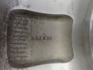 HYUNDAI MATRIX 02-10 FELGI ALUMINIOWE ALUFELGI 8/8 MINIATURA