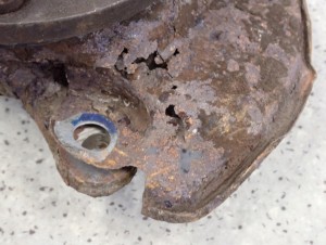 MITSUBISHI COLT 04- ZWROTNICA PRZEDNIA LEWA 6/6 MINIATURA