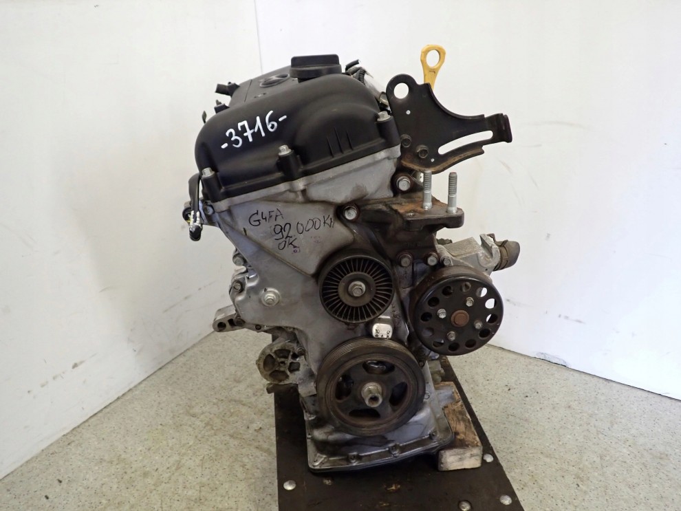 HYUNDAI IX20 I20 I30 KIA VENGA RIO CEED 1.4 BENZYNA 09- SILNIK MOTOR G4FA 2/15