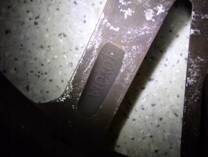 TOYOTA VERSO 09-13 FELGI ALUMINIOWE ALUFELGI 7/9 MINIATURA