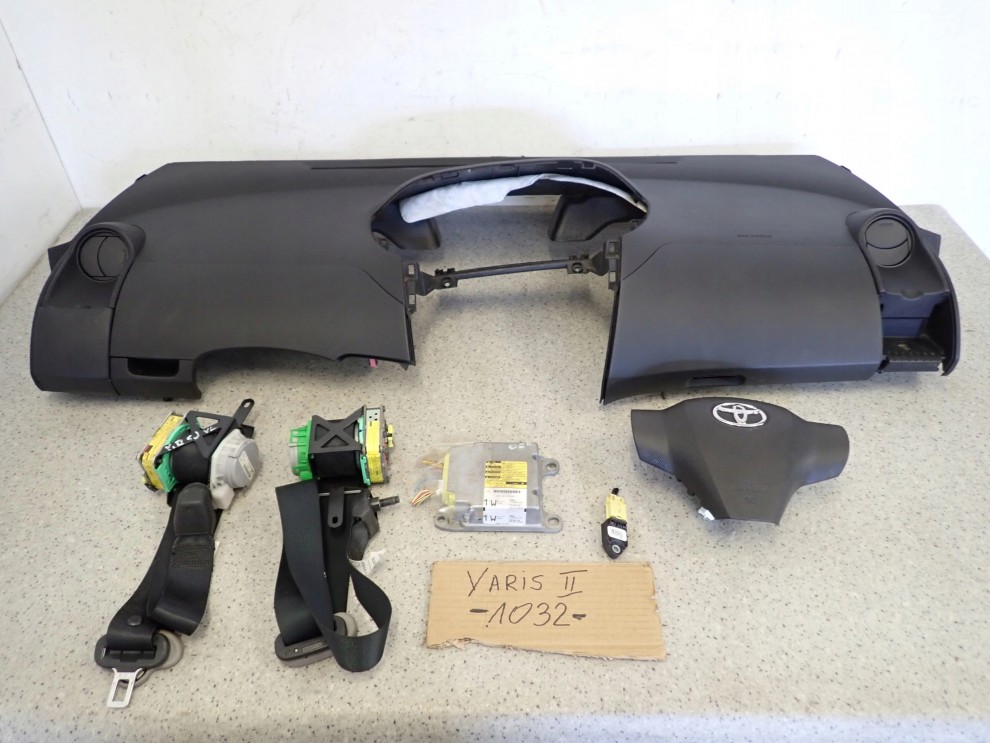 TOYOTA YARIS II 06-11 PODUSZKI POWIETRZNE SRSY EUROPA 1/9