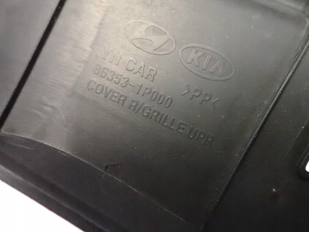 KIA VENGA 09- OSŁONA GÓRNA PASA PRZEDNIEGO ZAMKA MASKI ZDERZAKA 5/5