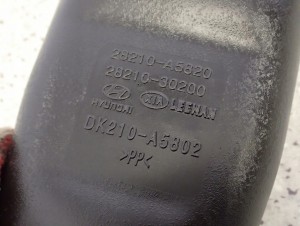 KIA CEED II 12-17 KIEROWNICA POWIETRZA PRZEWÓD ŁAPACZ 5/5 MINIATURA