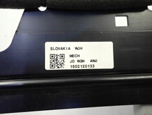 KIA CEED II KOMBI SW 12-17 ROLETA ZASŁONKA PANORAMY DACHU PANORAMICZNEGO 8/8 MINIATURA