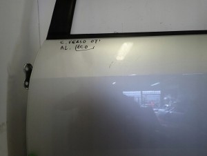 TOYOTA COROLLA VERSO 04-09 DRZWI TYLNE LEWE 1C0 2/9 MINIATURA