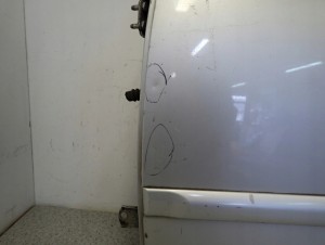 TOYOTA COROLLA E12 HB SB 02-07 DRZWI TYLNE LEWE 4/12 MINIATURA